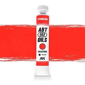 AK Oil Colour Vermilion