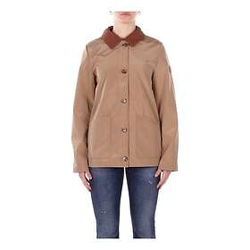 Ralph Lauren Twill-Trim Bonded Jersey Barn Jacka (Dam)