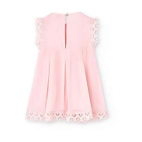 Boboli Kjole Chiffon Rosa (Jr)