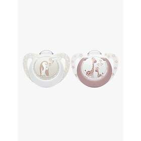 Nuk First Choice Silikone Sugare 0-6m (Pingvin/Giraff)