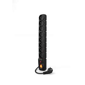 Acar S8 Pro 8-Way Power Strip Black ALP-ACARS8pro---03