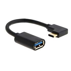 MicroConnect USB3.1CAF1.5BH-ANG USB-C till USB 3.0 10cm Vinklad