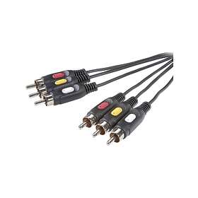 SpeaKa 3 X RCA Kabel 10m SP-7869868