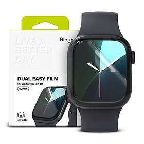Ringke Protecteur d'écran pour Apple Watch 10 42 mm (3-pack)