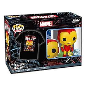 Funko Marvel Holiday Iron Man Vinyl Figure & T-Shirt