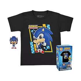 Funko Pocket Pop! Sonic Flocked Vinyl Figure and T Shirt