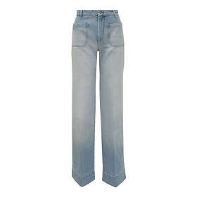 Mango Høytlivet Vide Ben Jeans (Dame)