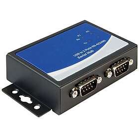 DeLock 87586 Adaptateur USB 2.0 vers 2 x Serial RS-422/485