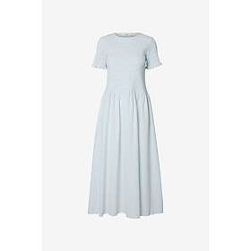 Selected Slfhannah Smock Detaljer Ankellang Kjole