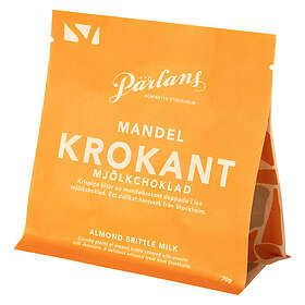 Pärlans Konfektyr Mjölkchoklad Mandel Sprö 70g