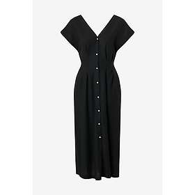 Ichi Ihlinno Dr8 Linen Mix Midi Dress