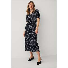 Ellos Collection Maxi Smock Puff Sleeve Klänning