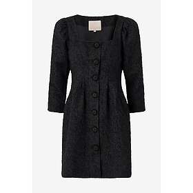 byTimo Boucle Mini Klänning 3/4 Puffärm