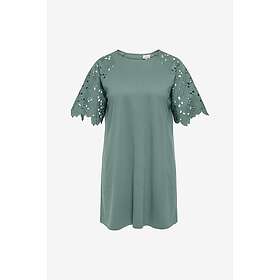 Only Cargloria O-Neck Abk Blomsterbroderad Klänning
