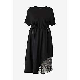 Gozzip Gedvia Jersey Kortermet Midi Kjole