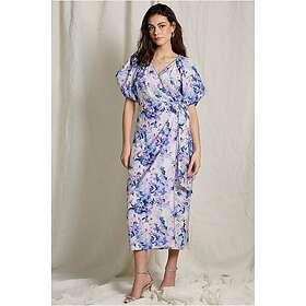 Joelle Wrap Dress Ballongärm