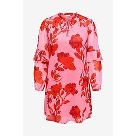 Only Carmakoma Carcarti O-neck Blommönstrad Tryckt Klänning