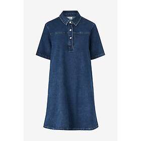 Kaffe Kasandra Denim Kortermet Kjole