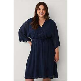 Ellos Collection V-Neck Wrap Midi Klänning