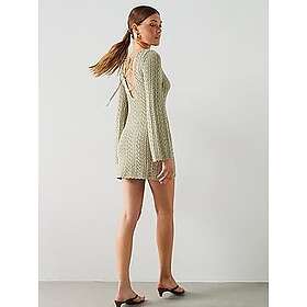 Mango Hug Smock Midi Dress