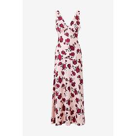 Gina Tricot Ärmlös Satin Maxi Klänning
