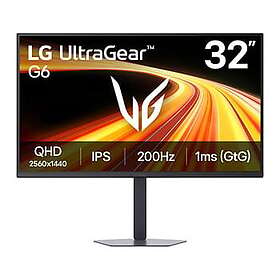 LG UltraGear G6 32G620B-B.AEKQ 32" Pelaaminen QHD 200Hz