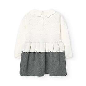 Boboli Knit Long Sleeve Dress