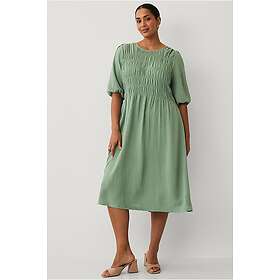 Ellos Collection Smock 3/4 Ärm Midiklänning