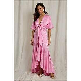Joelle Maxi Satin Justerbar Ringning Klänning