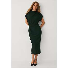 Ellos Collection Lurex Plisserad Midi Klänning