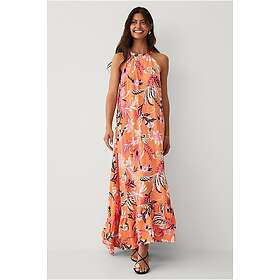 Ellos Collection Maxi Klänning Halterneck Tiered