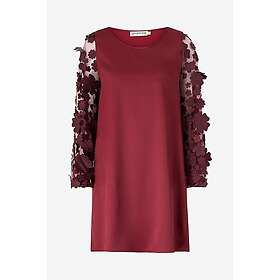 Ida Sjöstedt Geniedress Mesh Broderi Kukkauskuvio Klokki