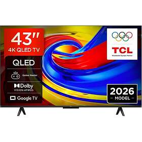 TCL QLED780L 43" 4K UHD QLED HDR Google TV (2026) - 43QLED780L