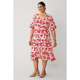Zizzi Caanni 1/2 Wrap Dress