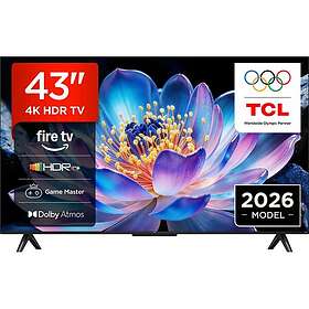 TCL V6D 43" 4K Ultra HD LED Smart TV (2026) - 43V6D-UK