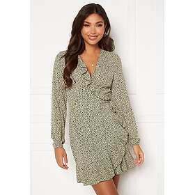 Only Carly L/S Wrap Klänning