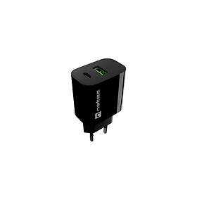 Natec NUC-2397 Dubbel USB-A Väggladdare 30W