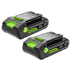 Greenworks K2D4NNAA1 24V 2.0Ah 2-pack