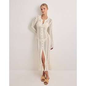Gina Tricot Knitted Crochet Lång Klänning