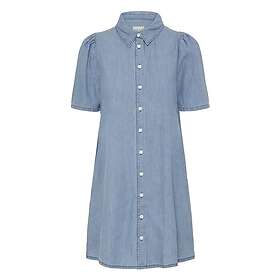 Ichi Ihancey Dr3 Shirt Dress Puff Sleeve
