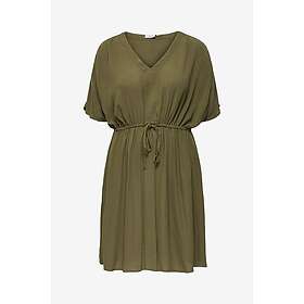 Only Carmakoma Carchiara S/S V-hals Midi Kjole