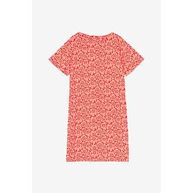 Marimekko Joku Unikko Ribbad Båthals Kort Klänning