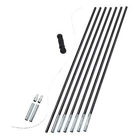 Easy Camp Glasfiber Telttarvike Stanko Musta 12 pakkaus