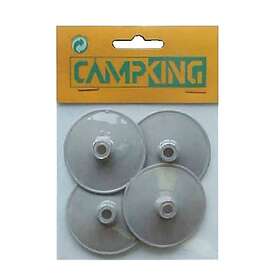 KingCamp Regnskydd Plast Grå 4-pack