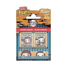 Funko Bitty Pop! 2-Pack Demon Slayer Tanjiro Kamado & Nezuko Kamado