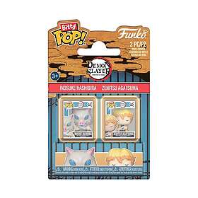 Funko Bitty Pop! Demon Slayer Inosuke Hashibira and Zenitsu Agatsuma 2-Pack
