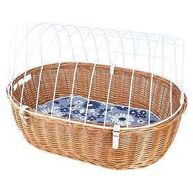 Aumüller Nature Animal Rattan Bicycle Basket Rear