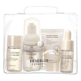 Heveblue Salmon Caring Centella Travel Kit