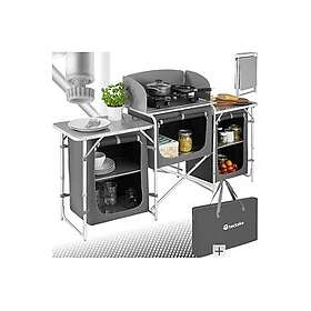 TecTake Camping Kitchen Grey