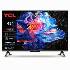 TCL P61K 43" 4K Ultra HD LED Google TV - 43P61K